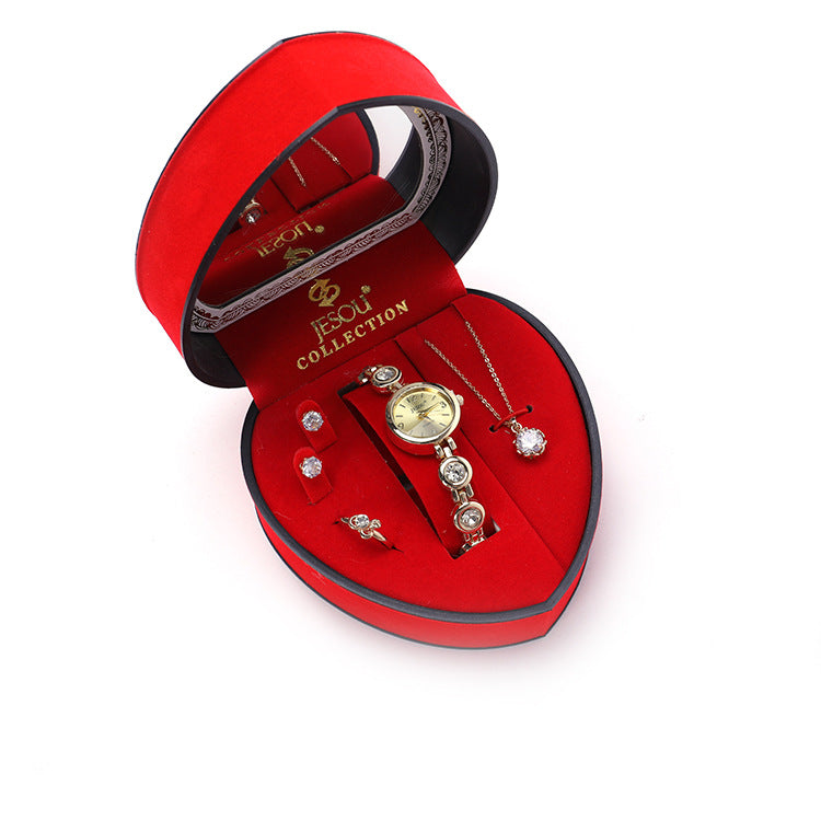 High-Value Set Gift Gifts Women Necklace Earrings