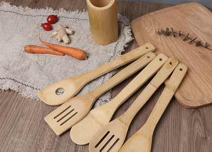 Household Non-stick Cooking Bamboo Spoon, Bamboo Shovel, Cooking Bamboo