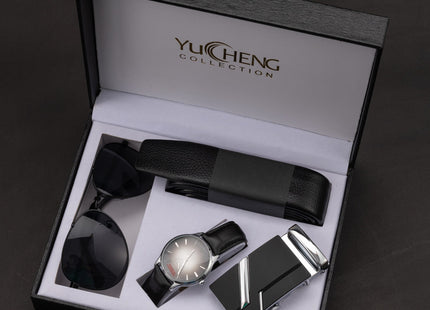 WatchCreative Valentine's Day Gifts Men's Suit Belt Glasses Men's Watch Business Gifts