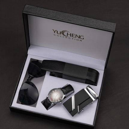 WatchCreative Valentine's Day Gifts Men's Suit Belt Glasses Men's Watch Business Gifts