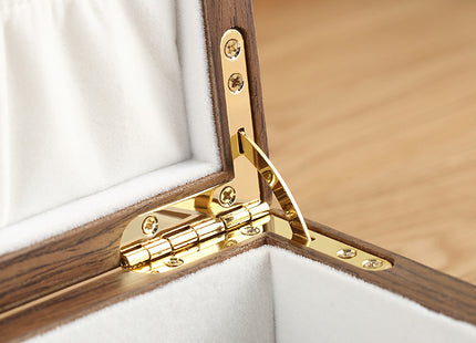 Necklace Jewellery With Lock Solid Wood Hand