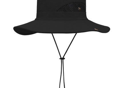 Summer Fisherman Hat Sunscreen UV Breathable Wearable Fishing Sunshade Mountaineering Big Brim Hat