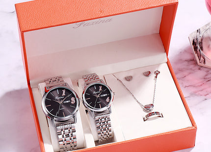 Luxury Watch Gifts for Women Earrings ring Necklace bracelet