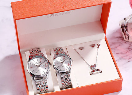 Luxury Watch Gifts for Women Earrings ring Necklace bracelet