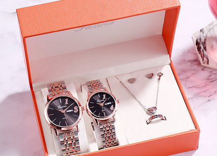 Luxury Watch Gifts for Women Earrings ring Necklace bracelet