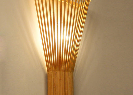 Creative Bamboo Art Bamboo Wall Lamp Simple