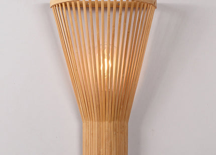 Creative Bamboo Art Bamboo Wall Lamp Simple