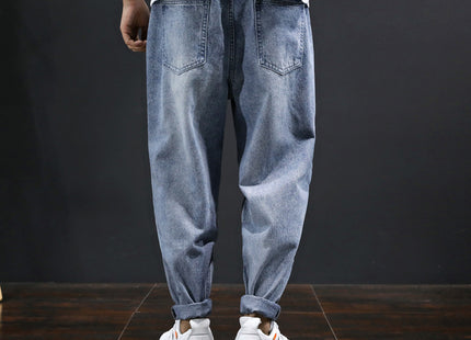 Trendy Loose Trousers Straight Korean Casual Pants Men