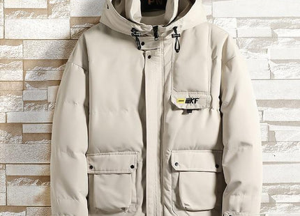 New Men's Thick Warm Jacket Trendy Men's Hoodie