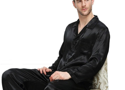 Pajamas Nightgown Loose Homewear Men Winter Sleepwear