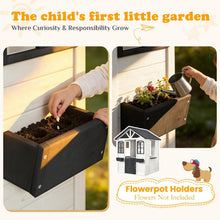 Outdoor Weatherproof Wooden Playhouse White Kitchen-3
