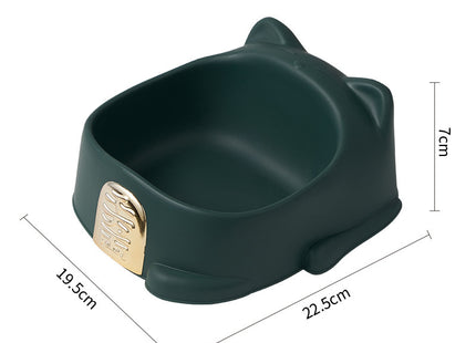 Pet Food Bowl Anti-Choking Cat Feeder Bowl Cat Neck Protection Food Bowl Raised Pet Cat Dog Food Bowls, Pet Food Bowls With Anti Slip Rubbers, Anti-Vomiting Prevent Choking