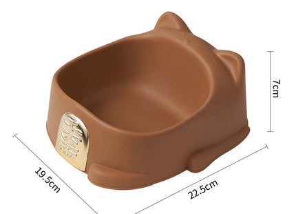 Pet Food Bowl Anti-Choking Cat Feeder Bowl Cat Neck Protection Food Bowl Raised Pet Cat Dog Food Bowls, Pet Food Bowls With Anti Slip Rubbers, Anti-Vomiting Prevent Choking