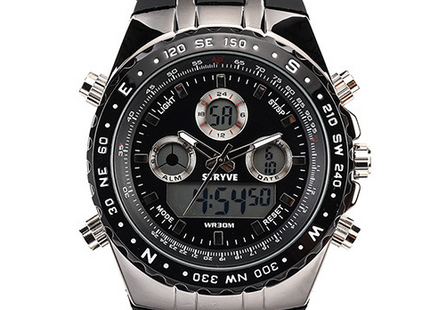 Multifunctional waterproof electronic watch