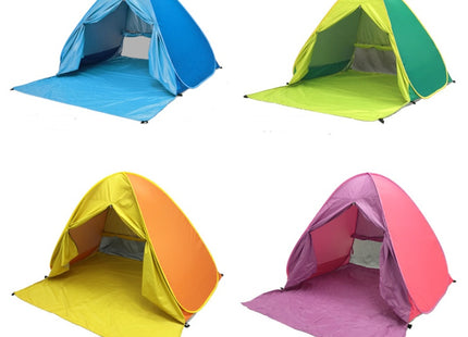 Sunscreen Shelter Tent Anti-UV Pop Up Beach Canopy Outdoor Camping Hiking Tent Travelling Easy Carrying Portable Parts