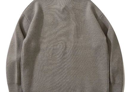 Graffiti Knitted Sweaters Men Hip Hop Print Setwear Jumper
