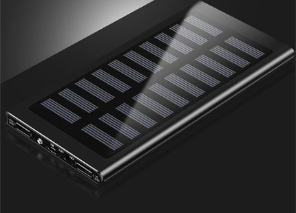 Ultra-thin metal solar power bank
