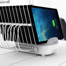 10-port USB charger bus