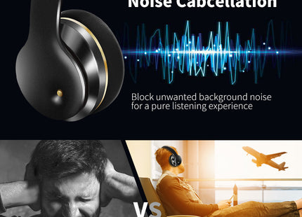 ANC noise-cancelling Bluetooth headset