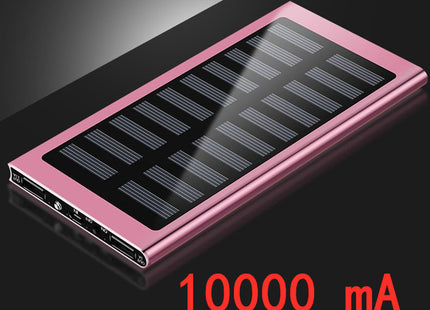 Ultra-thin metal solar power bank