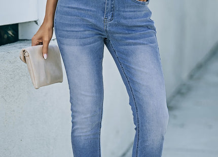 European And American Washed Jeans For Women