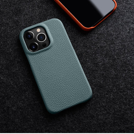 Genuine Leather Magnetic Phone Case