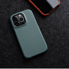 Genuine Leather Magnetic Phone Case