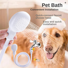 Boquilla de ducha para mascotas, ducha doméstica, artículos de limpieza para perros y gatos