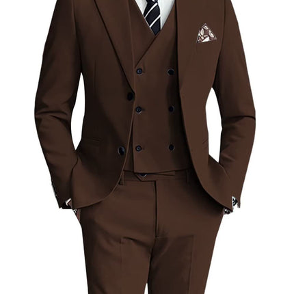 Three-piece Men's Suit Slim Fit Suit