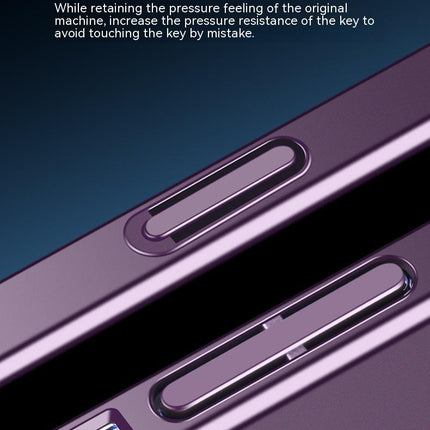 Large Window Magnetic Invisible Bracket Phone Case