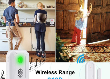 Wireless Door Sensor Chime 280M Range Door