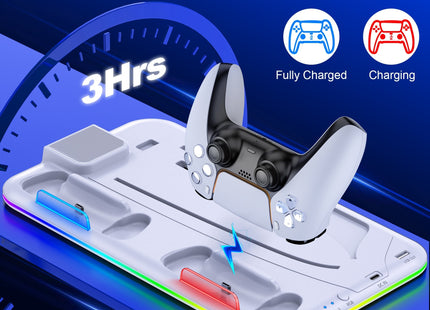 Slim Stand PS5 Controller Cooling Station