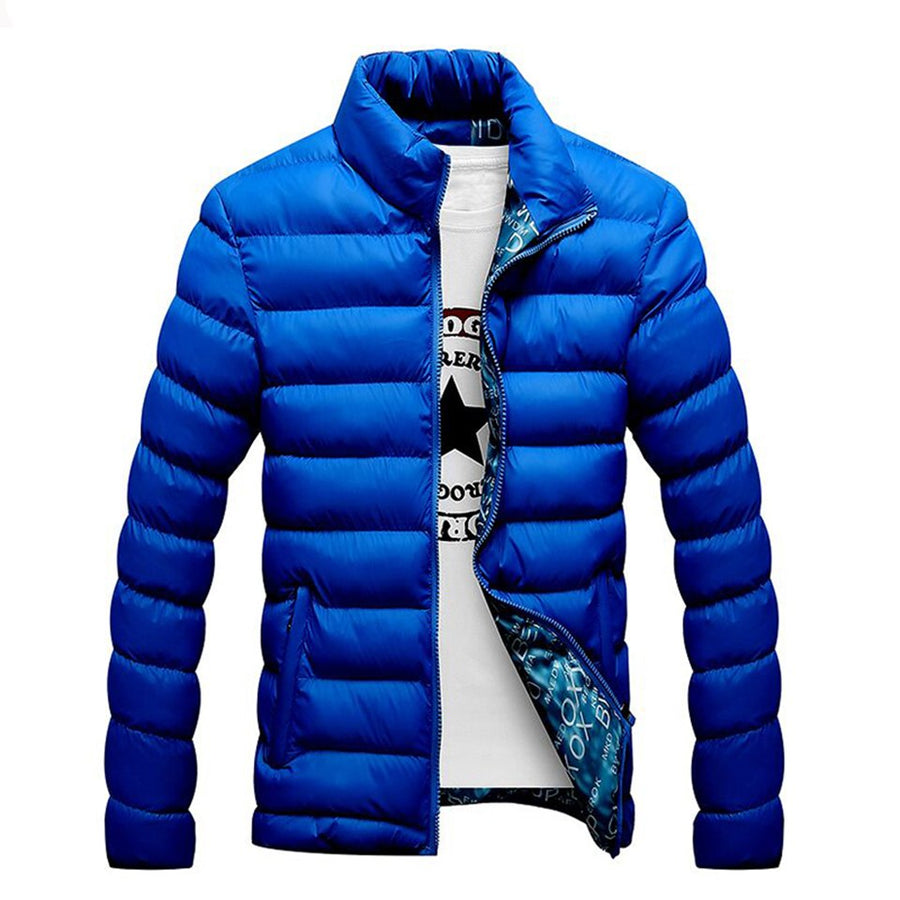 Chaqueta casual de primavera tipo parka gruesa