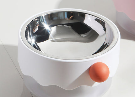 Stainless steel pet bowl