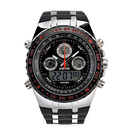Multifunctional waterproof electronic watch