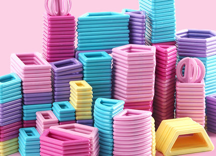 Magnetic building block toys