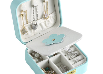 Pumpkin Color Mini Portable Jewelry Storage Box