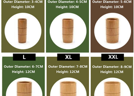 Carbonized bamboo bamboo tube cupping cupping