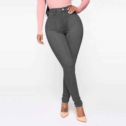 Hip Raise Slimming Jeans For Women