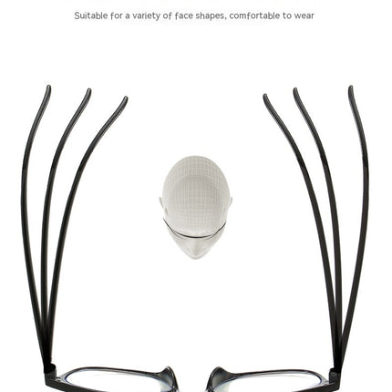 New Retro Anti-blue Light Progressive Multi-focus Old Presbyopic Glasses