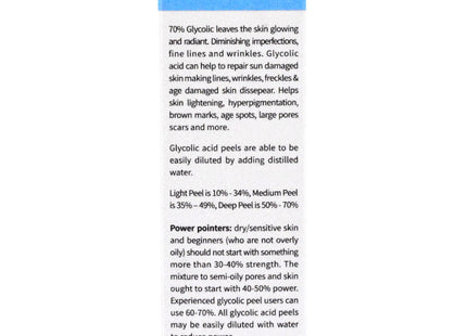 Glycolic Acid Stock Liquid Glycolic Acid