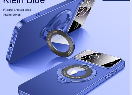 Large Window Magnetic Invisible Bracket Phone Case