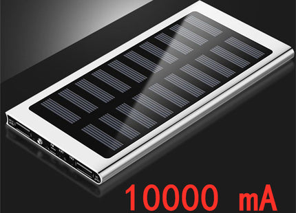 Ultra-thin metal solar power bank