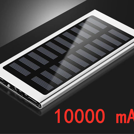 Ultra-thin metal solar power bank