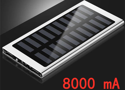 Ultra-thin metal solar power bank