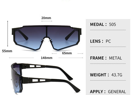 Men's Metal Personality Sunglasses