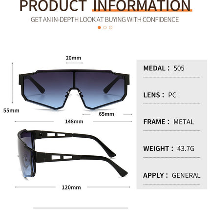 Men's Metal Personality Sunglasses