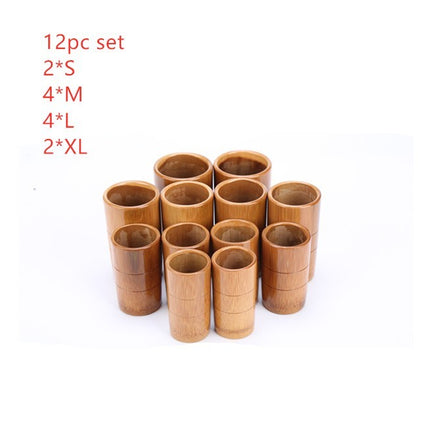 Carbonized bamboo bamboo tube cupping cupping