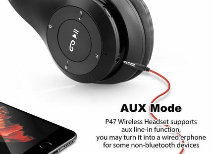P47 wireless gaming headset
