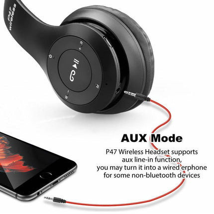 P47 wireless gaming headset